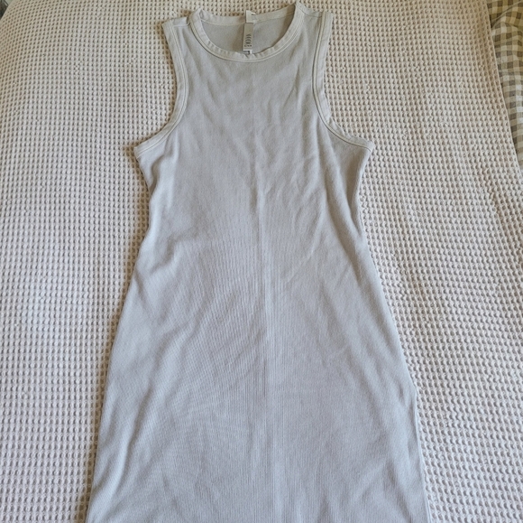 NWT SKIMS Taupe Bodycon Mini Dress Size XL - Picture 5 of 16